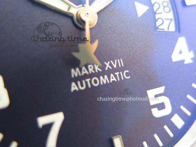 MIROTIME 0405 Mark XVII Le Petit Prince MK Maker 1:1 Best Edition SS Blue Dial A2892 On Brown Leather Strap GoodFit 7379